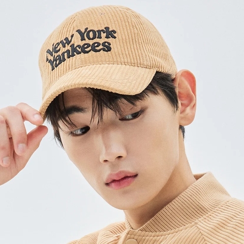 Phụ Kiện Chính Hãng - Mũ Lưỡi Trai MLB Nhung New York Yankess 'Brown' - 3ACPWC236-50BGS