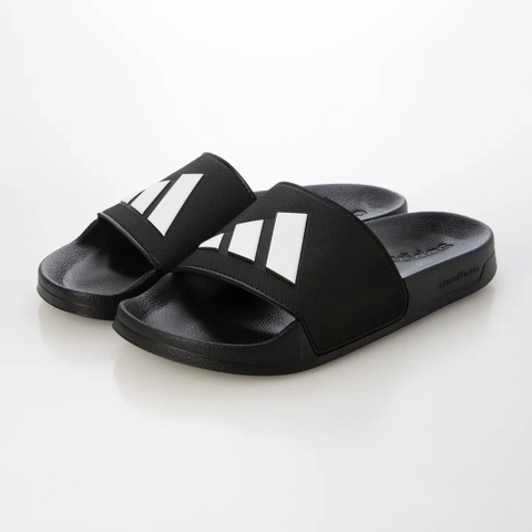 Dép chính hãng - Adidas ADILETTE SHOWER BLACK WHITE -  JS3565