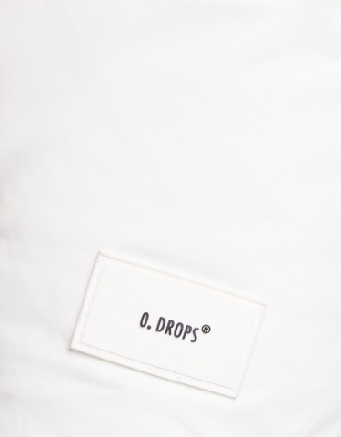 Áo Khoác Chính Hãng - Bershka Puffer Unisex Jacket Tay Chun Đen 'White' - 6671-086-250