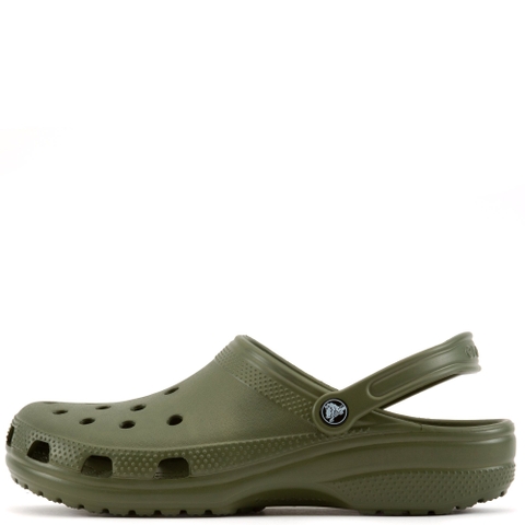 DÉP CHÍNH HÃNG - SỤC CROCS CLASSIC CLOG Men Army Green - 10001-309