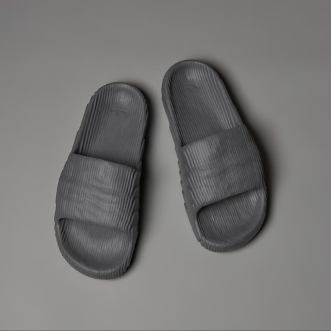 Dép Chính Hãng - Adidas Adilette 22 Slides 'Dark Grey' Five - HP6522