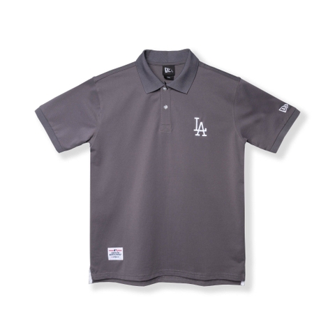 Áo Polo Chính Hãng - New Era LA Dodgers Basic  'Grey' - 13280344