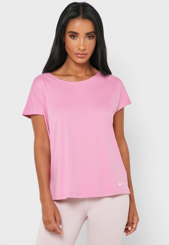 Áo Hè Nữ - Nike Pro Dri-Fit Elastika Short-Sleeve Women 'Pink' - CJ4082-693