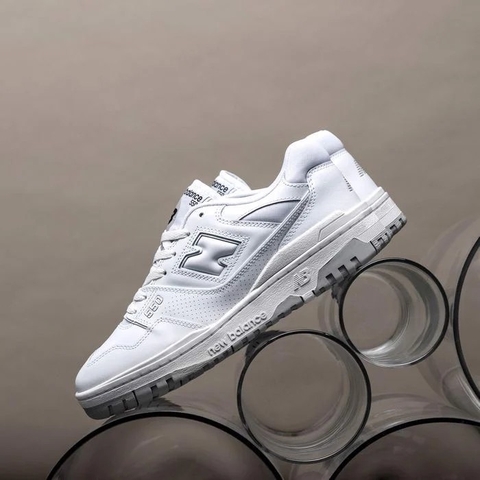 Giày Casual Chính Hãng - NewBalance 550 Vintage 'White Grey' - BB550PB1
