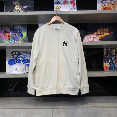 Áo Sweater Chính Hãng - Áo MLB NY Yankees 'Beige' - 13878652