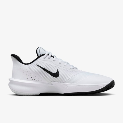 Giày Bóng Rổ Chính Hãng - Nike Precision 7 'White Black' - FN4322-101