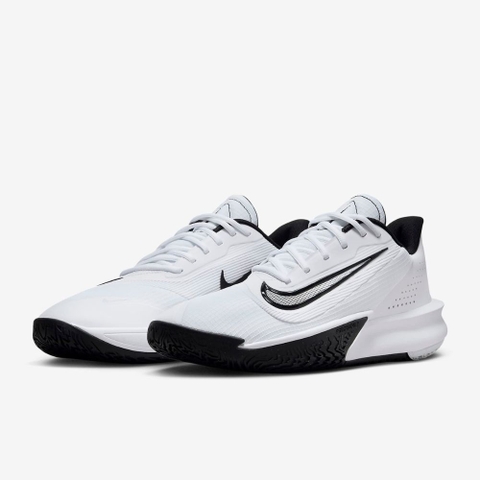 Giày Bóng Rổ Chính Hãng - Nike Precision 7 'White Black' - FN4322-101