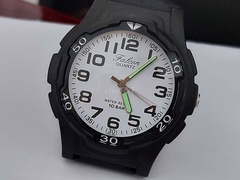 PHỤ KIỆN CHÍNH HÃNG - Đồng Hồ Q&Q Falcon 100 M 'Black' - VP84J851