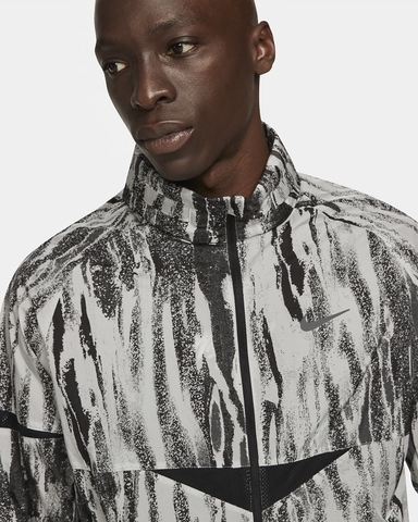 Áo Khoác Chính Hãng - Nike Windrunner Wild Run Printed Running Jacket 