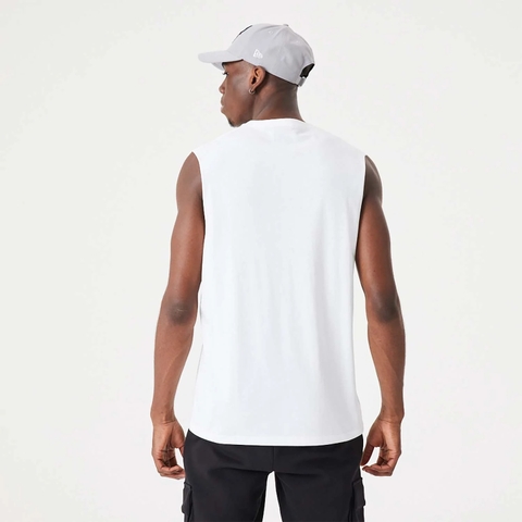 Áo Thể Thao Hè - Áo 3 lỗ Newera Chicago Bulls Script Essential Tank Top 'White' - 60332210