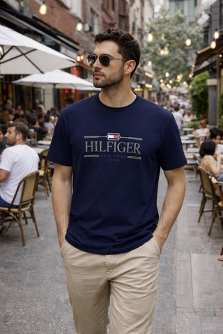 Áo Tshirts Chính Hãng - Tommy Hilfiger Logo Embroidered 