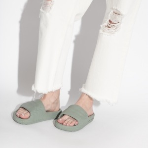 Dép Chính Hãng - Adidas Adilette 22 Slides ‘Silver Green’ - IG8264