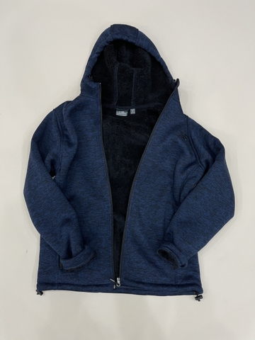 Áo Khoác Chính Hãng - NewBlance Fleece Jacket Sherpa Lông Cừu 'Navy/Black' - RN130893-NAB