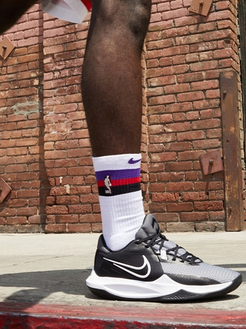 Giày Bóng Rổ Chính Hãng - Nike Precision 6 ‘Black Iron Grey’ - DD9535-003