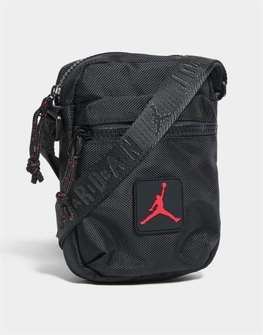 Phụ Kiện Chính Hãng - Túi Chéo Jordan Jam Rise Festival Bag BlacK - HF1893