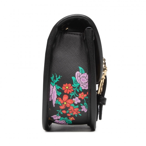 PHỤ KIỆN CHÍNH HÃNG - Túi Nữ Versace Jeans Couture Sun Flower Garland Print Crossbody Bag - 72VA4BFS-ZS208