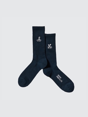 Phụ Kiện Chính Hãng - Tất MAGIC FOR ALL with Yu Nagaba Socks 'Navy' (2 đôi/Pack) - 475117