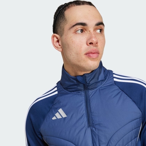Áo Sweater Chính Hãng - adidas Tiro 24 Training Ziptop Winter Herren 'Blue' - IY0127