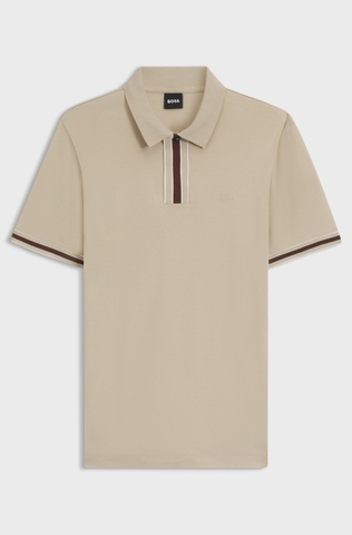 Áo Polo Chính Hãng - Hugo BOSS Paddy Polo ''Brown'' - 50469055-964