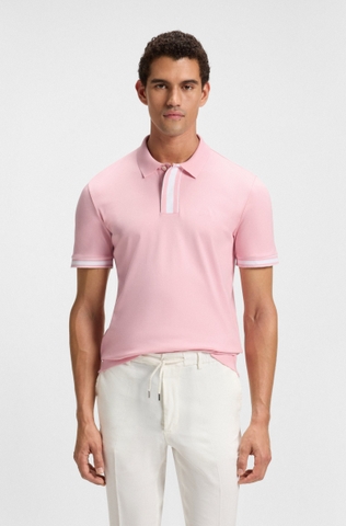 Áo Polo Chính Hãng - Hugo BOSS Paddy Polo ''Pink'' - 50469055-203