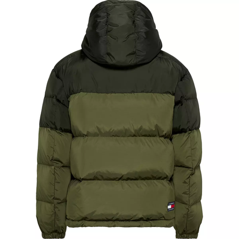 Áo Khoác Phao Chính Hãng - Tommy Hilfiger Mens Mixed-Media Puffer 