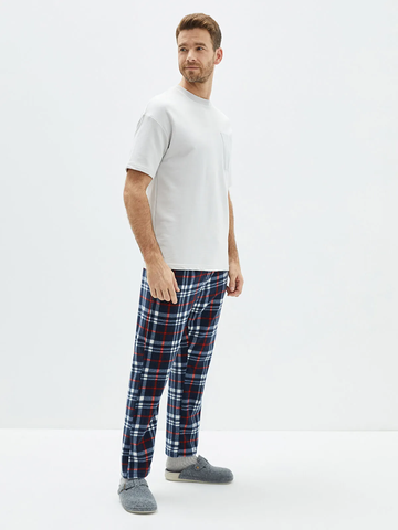 Quần Dài Chính Hãng - Quần Nỉ Bông Goodfellow & Co™ Men's Microfleece ''Black/Blue'' - 91803502BB