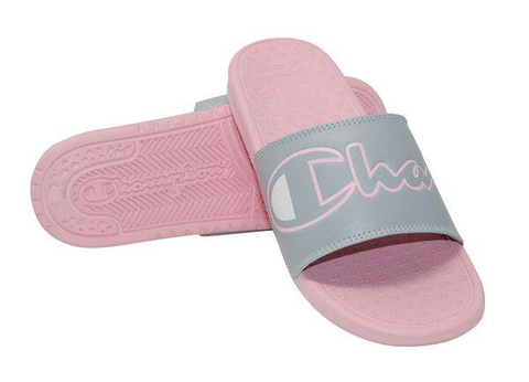 DÉP CHAMPION CHÍNH HÃNG - Pink/Grey CM100375W