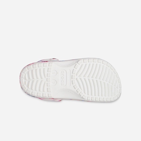 DÉP CHÍNH HÃNG - Sục Crocs Classic Clog Tie Dye Graphic Pink - 205453-6TS