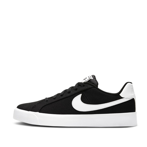 Giày Casual Chính Hãng - Nike Wmns Court Royale AC Canvas 'Black White' - CD5405-010