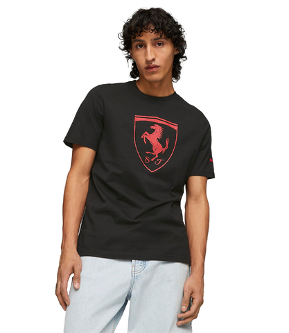 Áo TShirts Chính Hãng - Puma Scuderia Ferrari Race Big Shield Kısa Kollu T-Shirt 