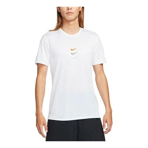 Áo TShirts Chính Hãng - Nike Men's Nike Solid Color Logo Printing Short Sleeve 
