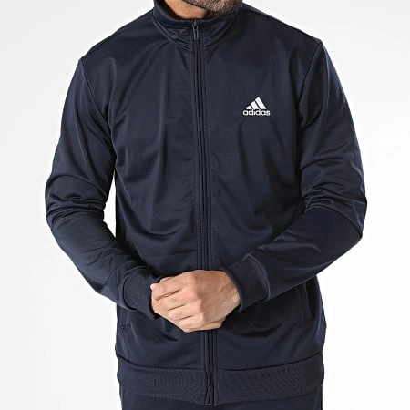 Áo Khoác Chính Hãng - adidas Men's Linear Logo Knit Blue Suit ''Navy'' - HZ2219-A