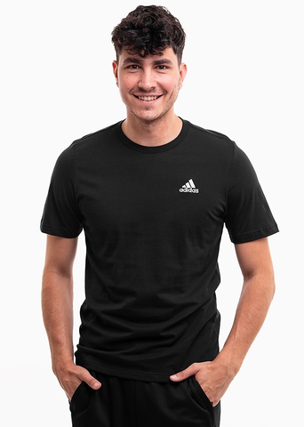 Áo TShirts Chính Hãng - Adidas Essentials Single Jersey Embroidered Small Logo Tee '' Black '' - IC9282