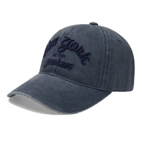 Phụ Kiện Chính Hãng - Mũ MLB Varsity Lettering Denim Unstructured Ball Cap New York Yankees  - 3ACPDS14N-50INS