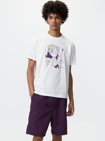 Áo Tshirts Chính Hãng - Uniqlo Manga Ut Shueisha 100Th Jujutsu Kaisen T-Shirt 