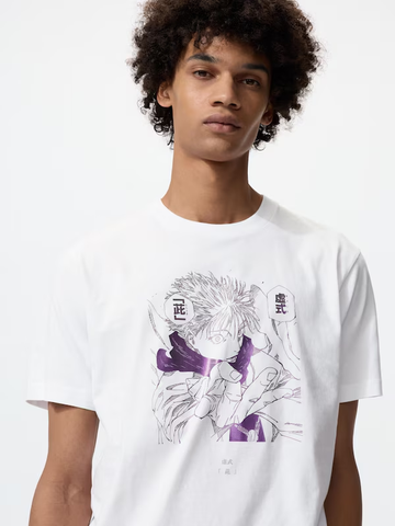 Áo Tshirts Chính Hãng - Uniqlo Manga Ut Shueisha 100Th Jujutsu Kaisen T-Shirt 
