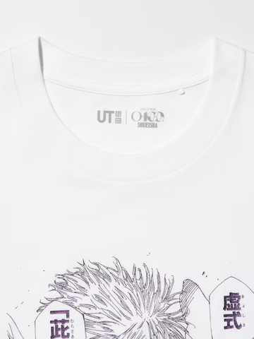Áo Tshirts Chính Hãng - Uniqlo Manga Ut Shueisha 100Th Jujutsu Kaisen T-Shirt 