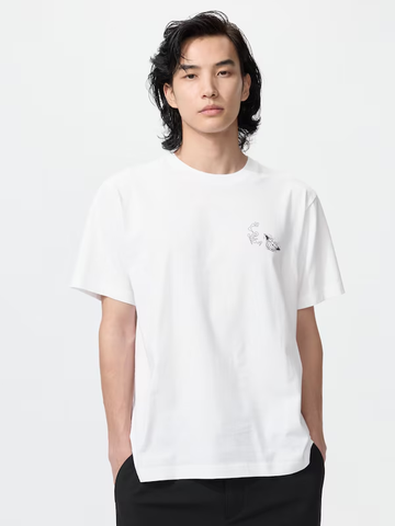 Áo Tshirts Chính Hãng - Uniqlo Manga Ut Shueisha 100Th Jujutsu Kaisen T-Shirt 
