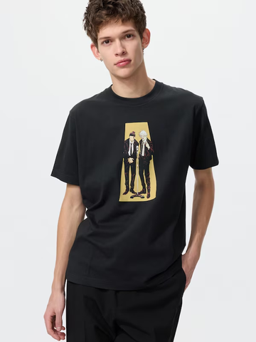 Áo Tshirts Chính Hãng - Uniqlo Manga Ut Shueisha 100Th Jujutsu Kaisen T-Shirt 