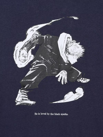 Áo Tshirts Chính Hãng - Uniqlo Manga Ut Shueisha 100Th Jujutsu Kaisen T-Shirt 