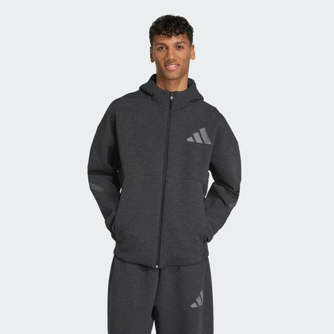 Áo Khoác Chính Hãng - Adidas ZNE Full Zip Hooded Track Jacket ‘Black’ - JM6055