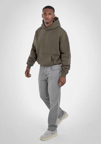 Áo Hoodie Chính Hãng - Hollister Boxy Hoodie 