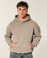 Áo Hoodie Chính Hãng - Hollister Boxy Hoodie 
