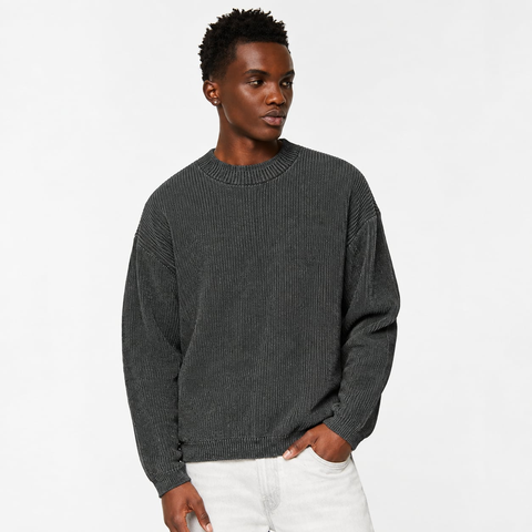 Áo Sweater Chính Hãng - Hollister Boxy Graphic Crew Sweater 