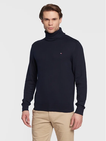 Áo Sweater Chính Hãng - Tommy Hilfiger Cashmere Blend Turtleneck - ZIR03HLVY-002