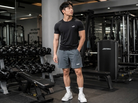 Quần Shorts Chính Hãng - Puma Woven Men 7inh Grey - PMUKKBN05