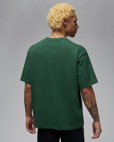 Áo Tshirts Chính Hãng - Jordan Flight Essentials Men's Oversized T-Shirt Green - IB7345-323
