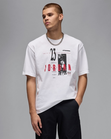 Áo TShirts Chính Hãng - Nike Jordan Reissue Printing '' White ''- HJ2356 - 100