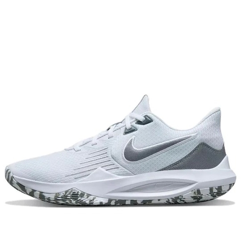 Giày Bóng Rổ Nike Precision 5 'White Wolf Grey Camo'