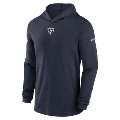 Áo Hoodie Chính Hãng - Nike Sideline Performance Long Sleeve Hoodie 'Navy' - OOMQ-41L-7Q-PKB